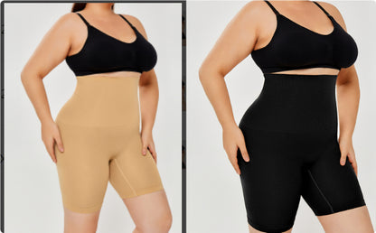 High Waisted Body Shaper Shorts Butt Lifting Shapewear Girdles