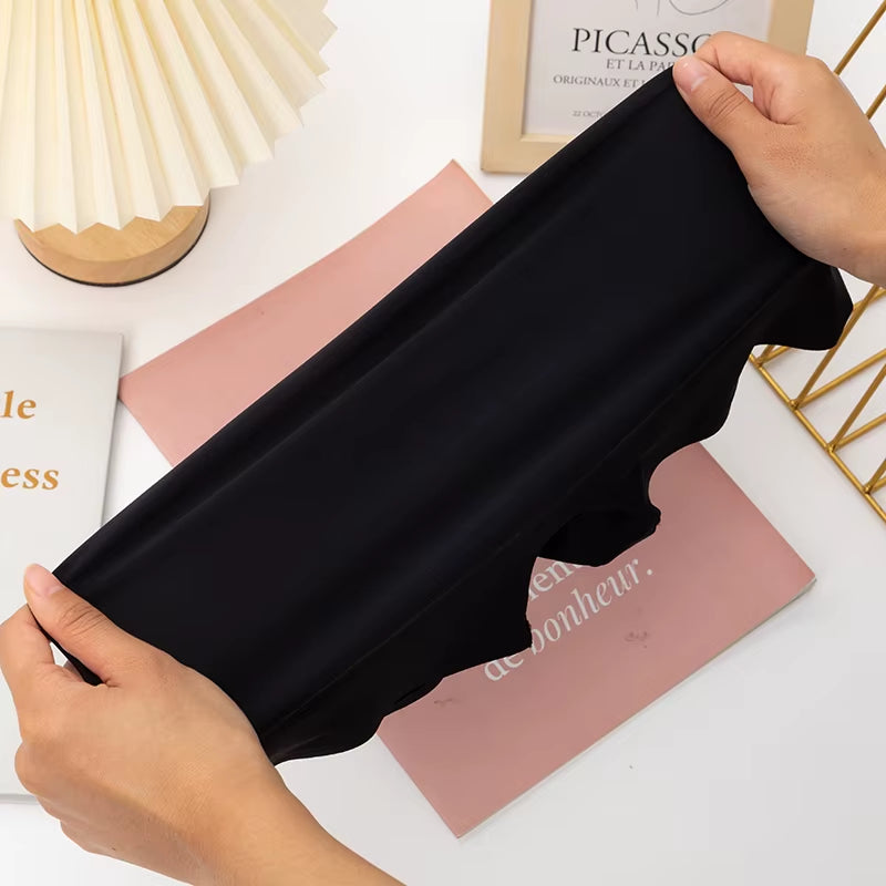 2 Pieces/Set Women Boyshorts Seamless Female Boxer Ice Silk Ladies Safety Short Pants Mid Waist Summer Underwear Women Panites