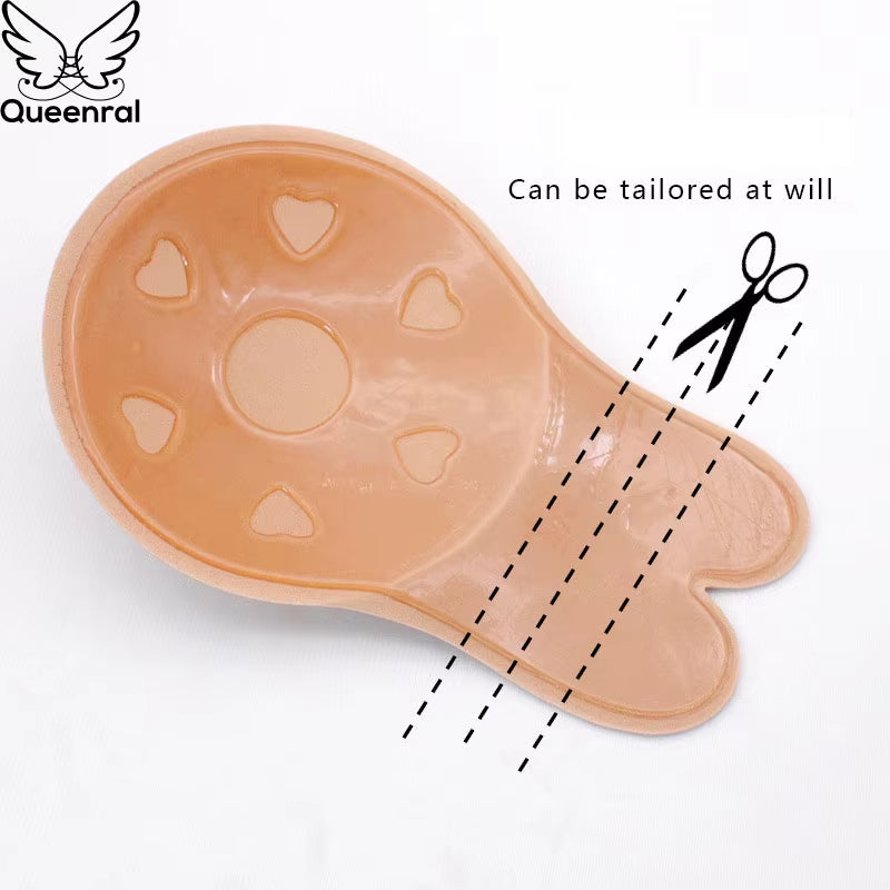 Strapless Bras for Women Invisible Sticky Bra Push up Bralette Self Adhesive Bra Silicone Brassiere Wedding Fly Bras BH